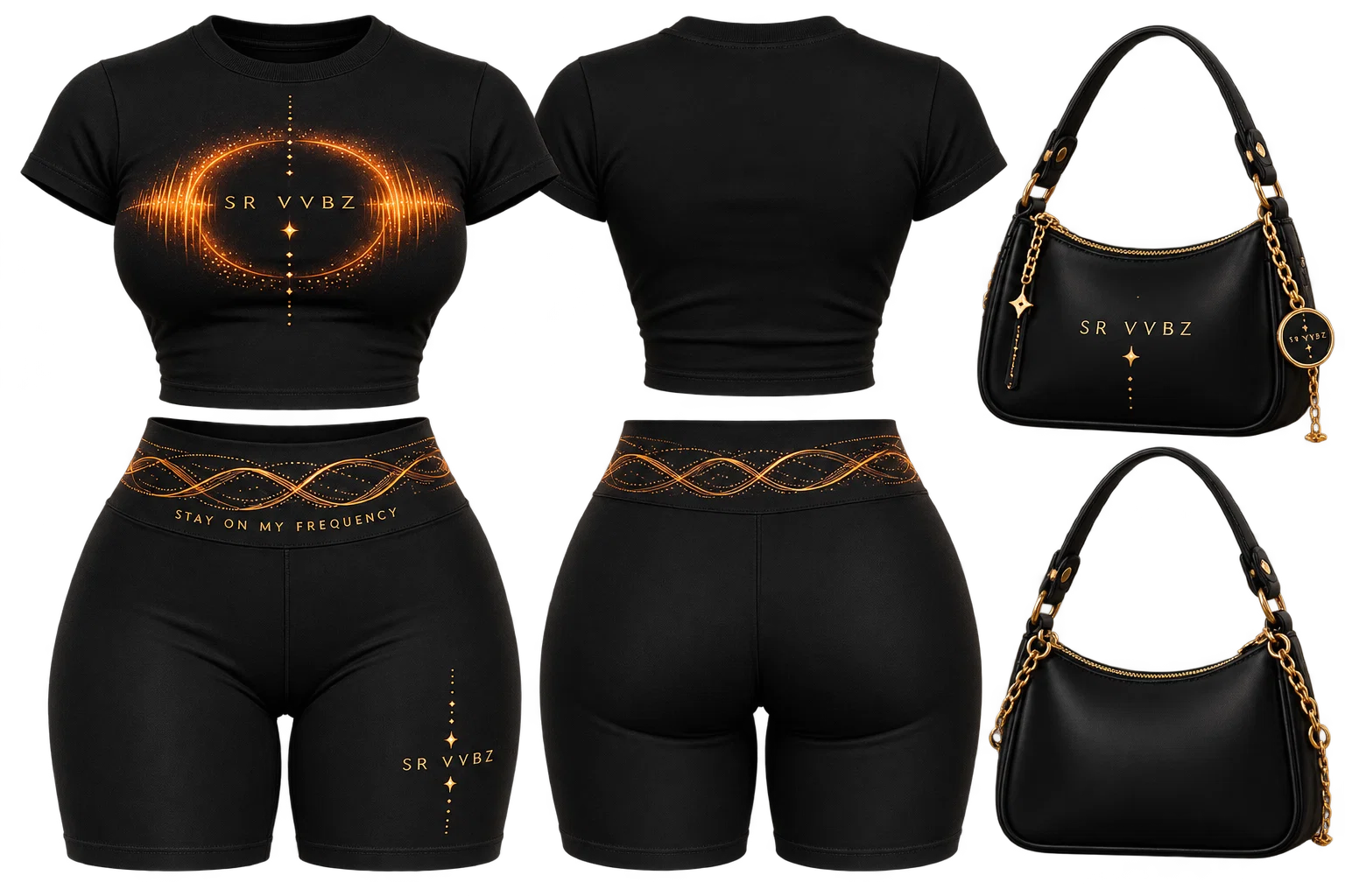 Frequency After Dark SR VYBZ merchandise concept